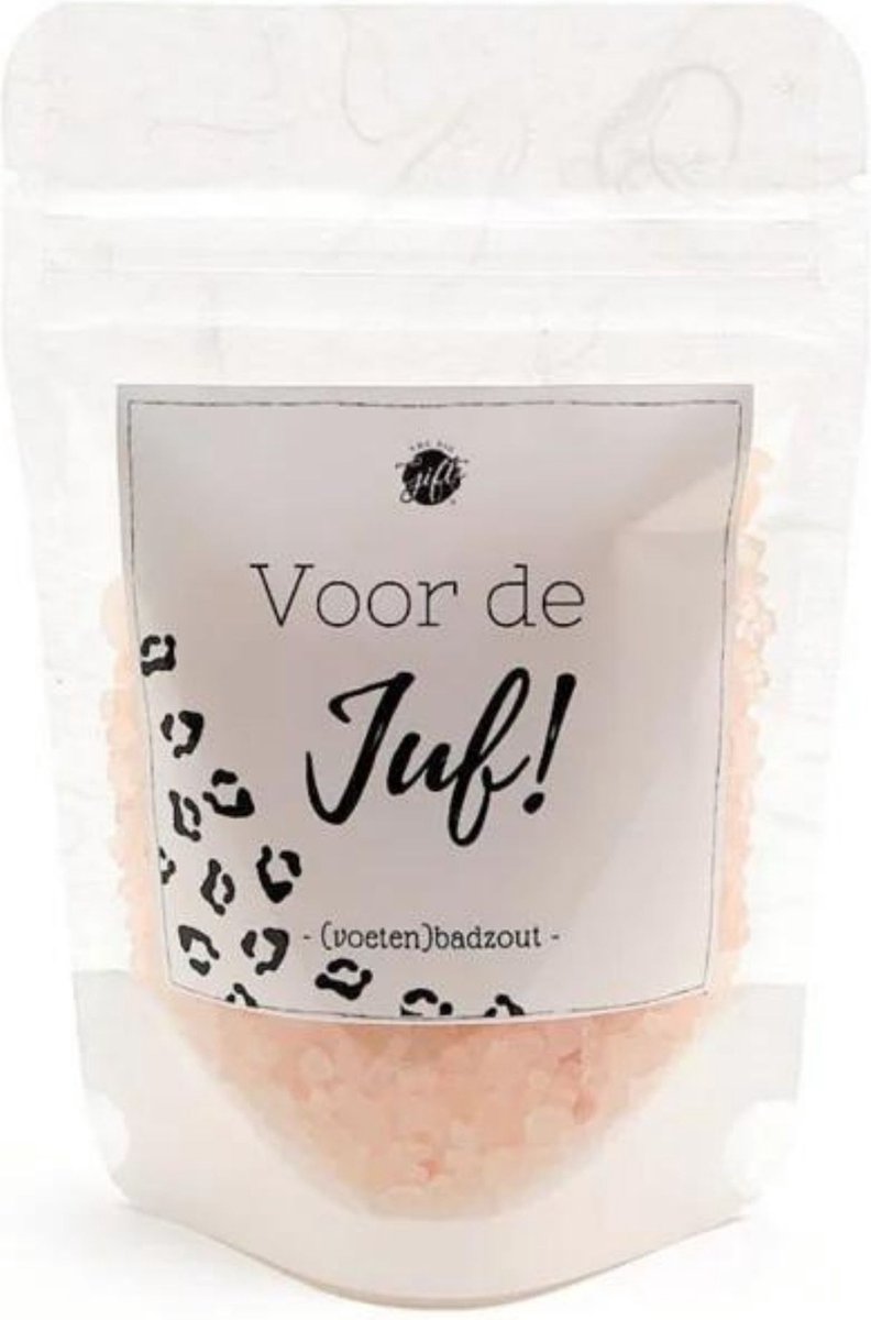 Badzout - voor de juf